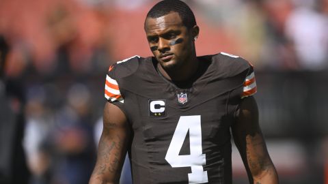 El mariscal de campo de los Cleveland Browns, Deshaun Watson.