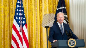 Biden participó en un evento en la Casa Blanca sobre el Mes de la Herencia Hispana.