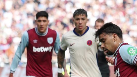 Edson Álvarez, Enzo Fernández y Lucas Paquetá.