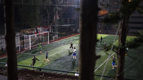 Partido de fútbol.