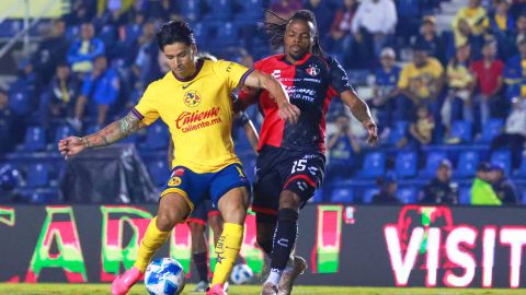 El delantero chileno se siente contento de estar con las Águilas del América.