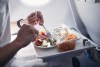 Comida en el avión
