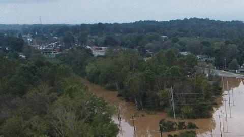 El huracán Helene golpeó Carolina del Norte el fin de semana.