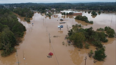 El huracán Helene golpeó Carolina del Norte el fin de semana.