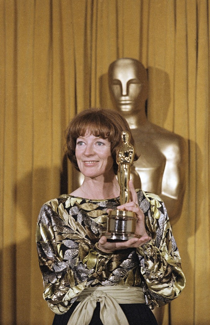 La actriz Maggie Smith recibió una estatuilla de la Academia en el año 1979 por el filme 'California Suite'.