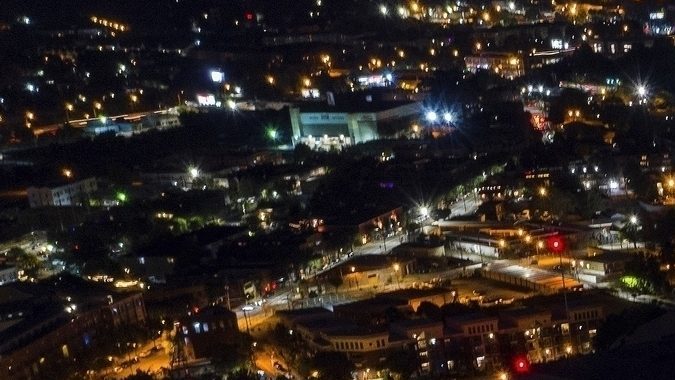 Estadio Mercedes Benz-Arena en Atlanta.
