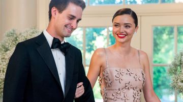 Miranda Kerr y Evan Spiegel se casaron en mayo de 2017.