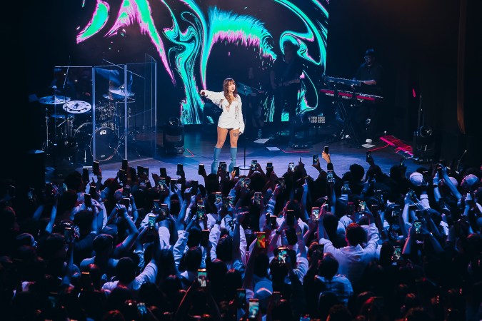 Nicki Nicole ofreció una gran experiencia en vivo.