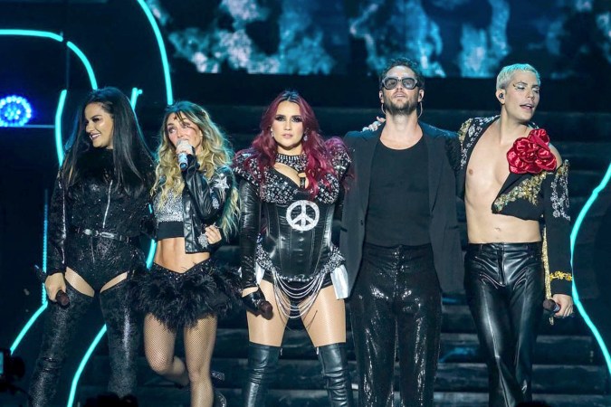 Anahí, Dulce María, Maite Perroni, Christian Chávez y Christopher Uckermann se reencontraron con sus seguidores en diciembre de 2023.