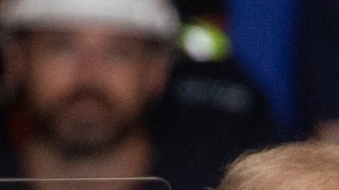 Donald Trump y Anuel AA en mitin en Pensilvania.