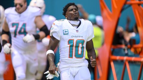 Receptor de Miami Dolphins, Tyreek Hill.