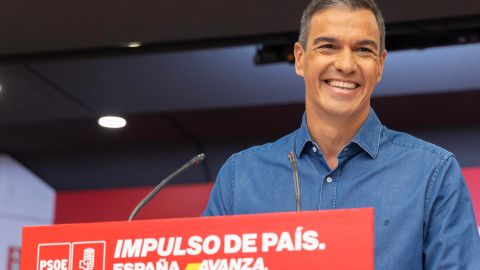 El líder socialista y presidente del Gobierno, Pedro Sánchez, durante el Comité Federal del PSOE.