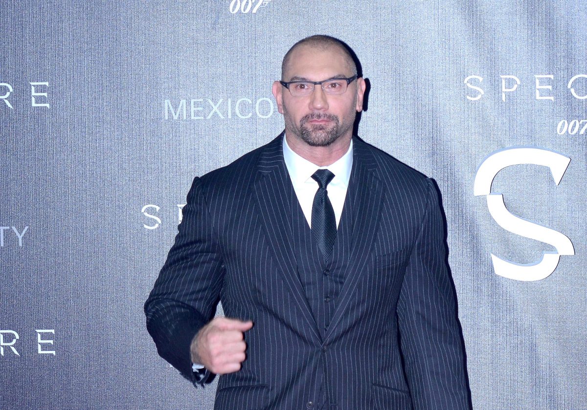 Dave Bautista revela que ha perdido peso para verse mejor ante las cámaras