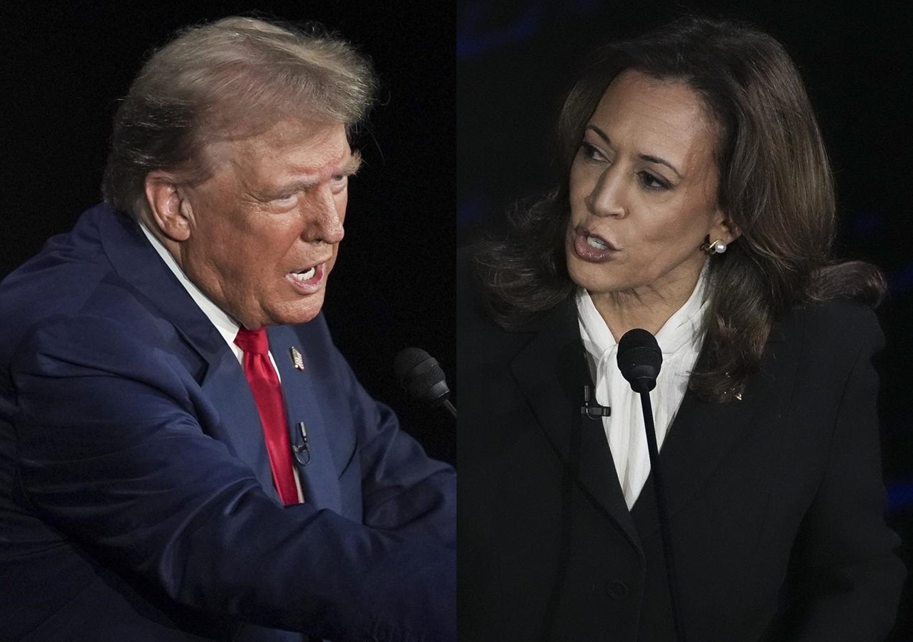 Los 7 momentos clave del debate presidencial entre Kamala Harris y