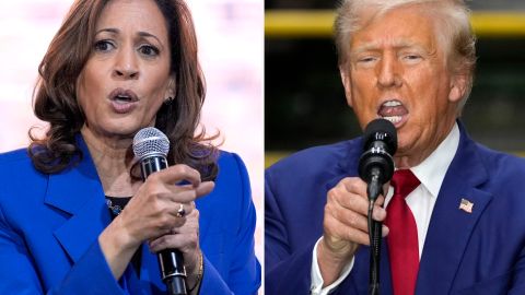 Kamala Harris y Donald Trump compiten por la Casa Blanca y los latinos pueden ser determinantes en algunos estados.