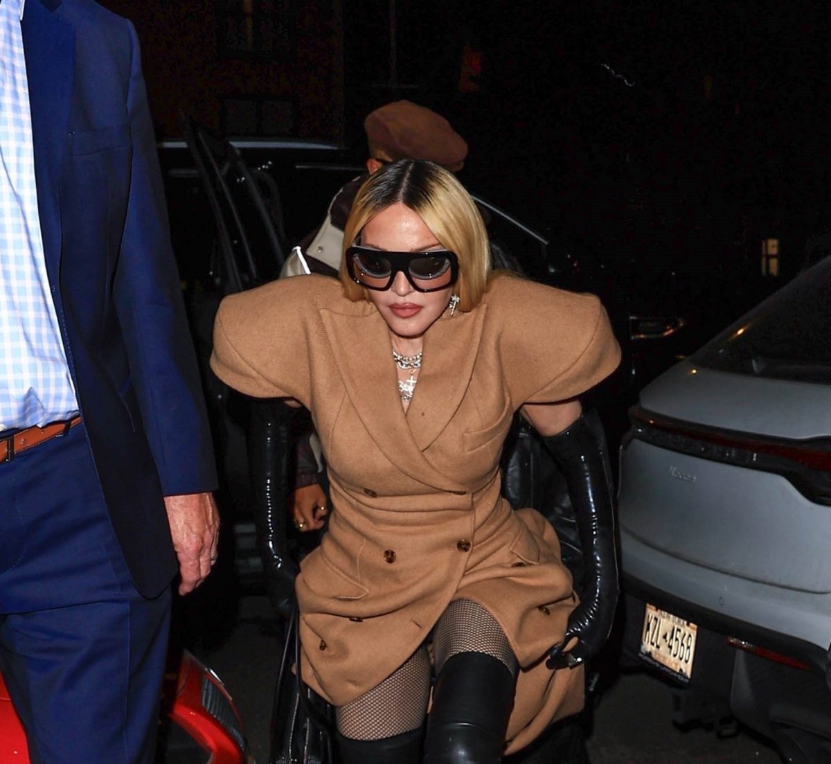 Madonna roba miradas en la New York Fashion Week