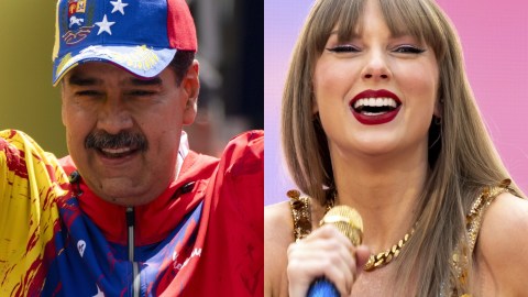 Nicolás Maduro viajaba en un avión similar al de Taylor Swift