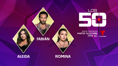 Ellos son los primeros tres famosos confirmados para la segunda temporada de "Los 50".