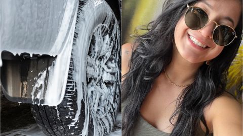 Joven venezolana lavaba autos pero su vida cambió: ahora gana $110,000 al año