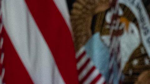 El presidente de Estados Unidos, Joe Biden, participa en una sesión informativa sobre el huracán Milton.