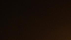 Proyectiles iraníes sobrevuelan la Alta Galilea, al norte de Israel, el 1 de octubre de 2024.