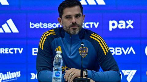 Fernando Gago da sus primeras palabras como director técnico de Boca Juniors.
