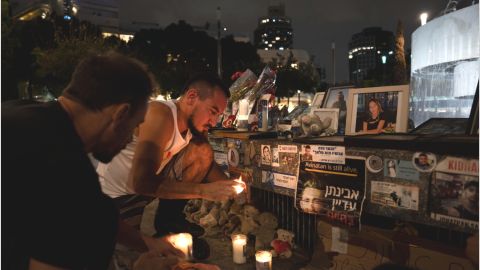 Familiares de las víctimas se reunieron en el lugar donde fue el ataque el año pasado.