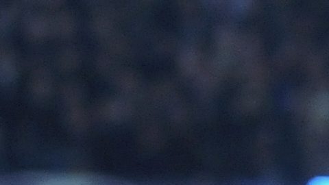 Andrés Iniesta en un partido de Champions League entre el  Barcelona y el Milan en 2012.