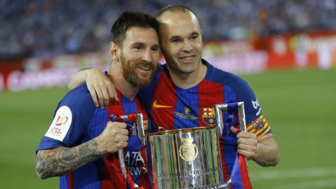 Messi dedica sentido mensaje para Andrés Iniesta por su retiro