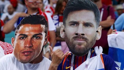 Los fanáticos de Cristiano y Messi quedaron sorprendidos por el "cover" de la IA.