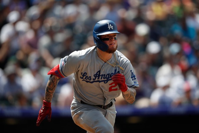 Alex Verdugo jugó dos temporadas en Los Ángeles Dodgers.