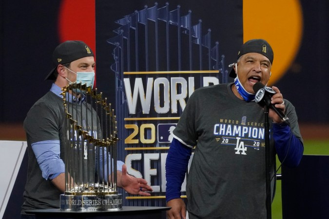 Último campeonato de los Dodgers en 2020.