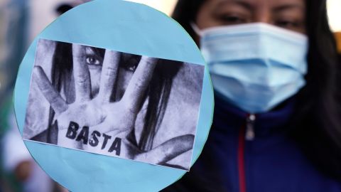 Protesta en Bolivia contra el tráfico humano