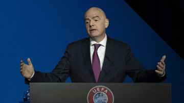 Gianni Infantino, presidente de la FIFA.