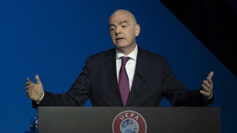 Gianni Infantino, presidente de la FIFA.