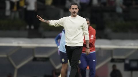 Fernando Gago en un partido de la CONCACAF Champions Cup.