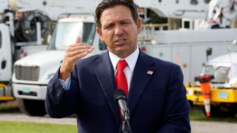 El gobernador de Florida, Ron DeSantis.