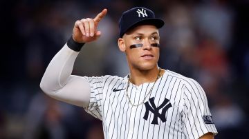 Aaron Judge durante la serie ante Baltimore Orioles.