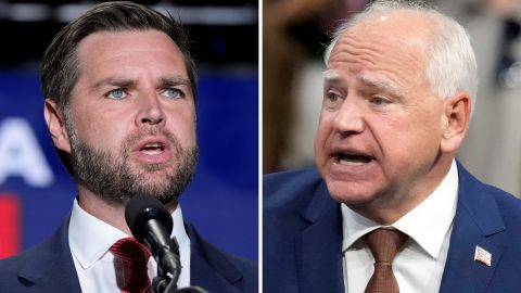 Debate entre Tim Walz y J.D. Vance