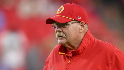 Andy Reid, entrenador de Kansas City Chiefs, es el mejor pagado de la NFL.