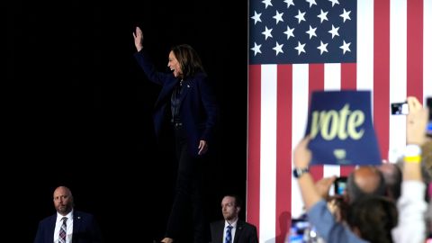 Evento de campaña de Kamala Harris en Wisconsin