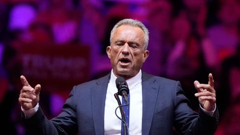 Robert F. Kennedy Jr. en Madison Square Garden con Trump