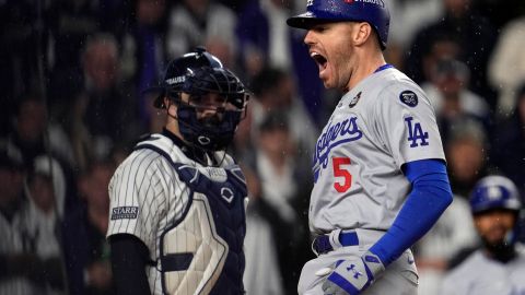 Freddie Freeman ha sido de los mejores en esta Serie Mundial.