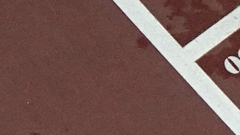 Corredoras en pista de Atletismo.