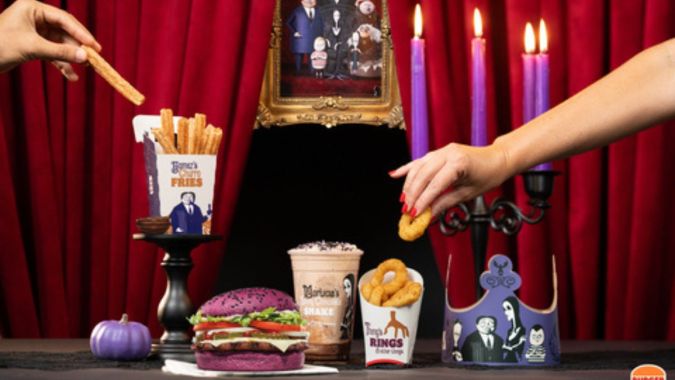 A partir del 10 de octubre estará disponible el nuevo menú de Halloween de Burger King.
