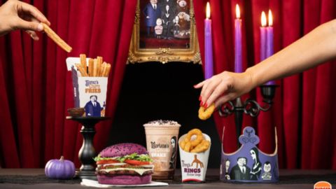 A partir del 10 de octubre estará disponible el nuevo menú de Halloween de Burger King.