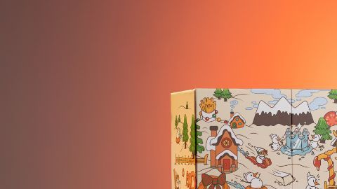Se trata del primer calendario de Adviento de Burger King que viene con un diseño inspirado en un pueblo navideño