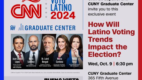 CNN en Español y la Universidad de la Ciudad de Nueva York presentan un evento sobre el impacto del voto latino en Estados Unidos
