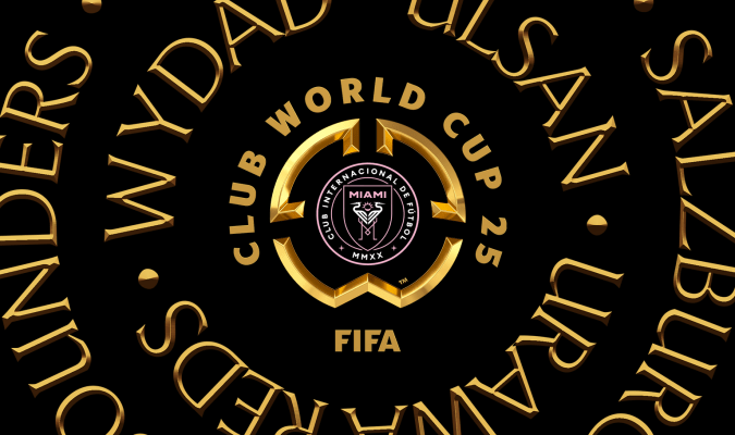 Con ese diseño dieron la bienvenida al Inter Miami al Mundial de Clubes desde la FIFA.