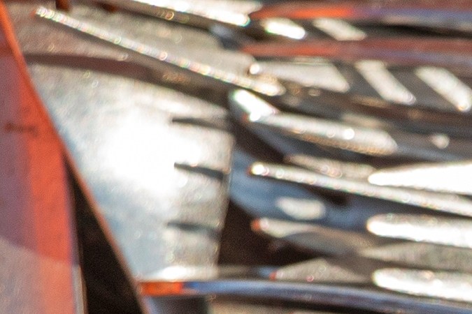 El óxido que se acumula es difícil de retirar.